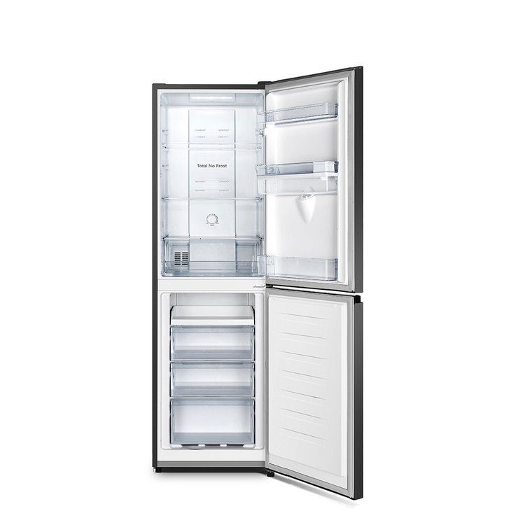 Teknix FFH1825WB/E 256L Total No Frost Fridge Freezer with Water Dispenser – Black - Image 2