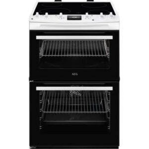 AEG CCX6540ACW 5000 Series Double Oven Cooker – White