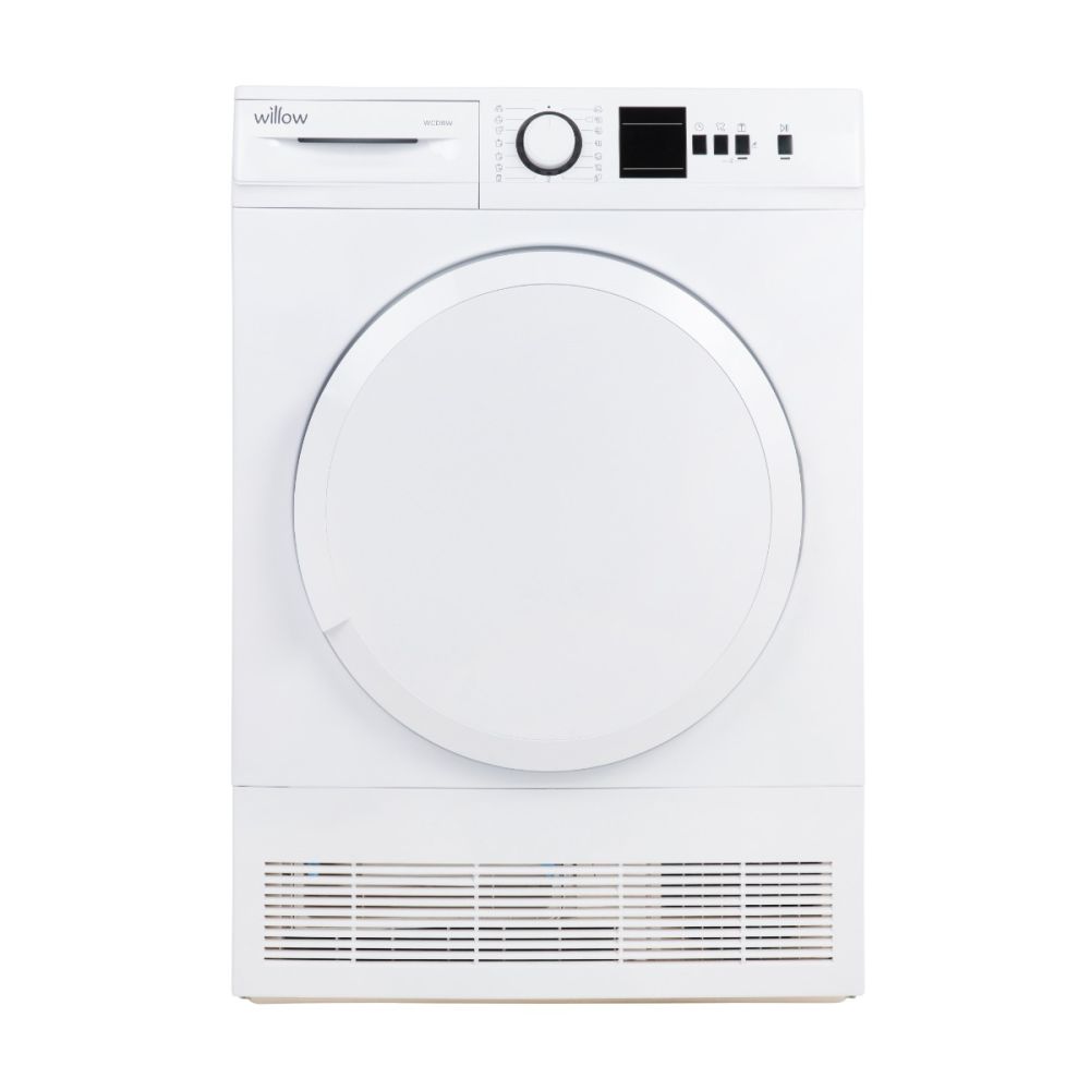 Willow WCD8W 8kg Condenser Tumble Dryer – White