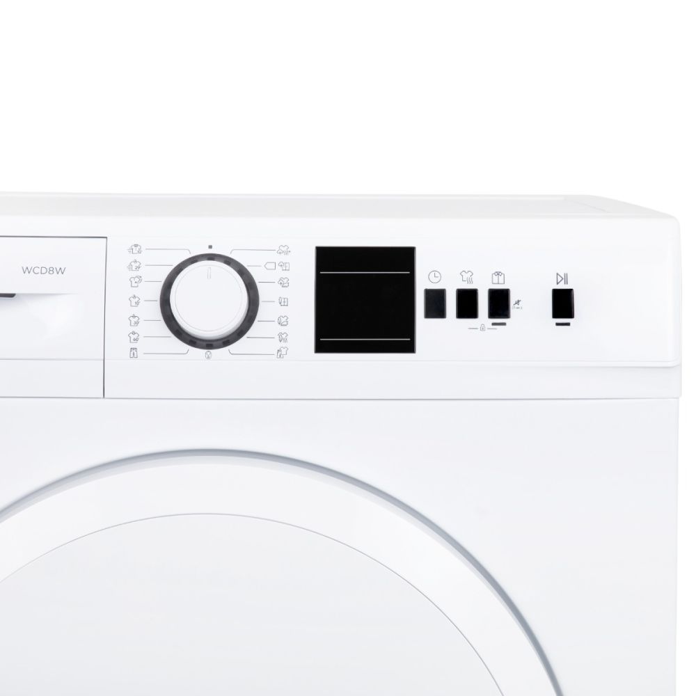 Willow WCD8W 8kg Condenser Tumble Dryer – White - Image 2