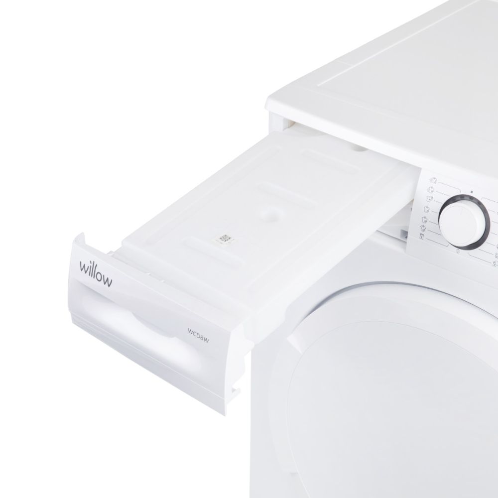Willow WCD8W 8kg Condenser Tumble Dryer – White - Image 4