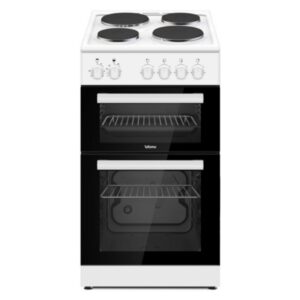 Altimo CETS502W 500mm Twin Cavity Freestanding Electric Cooker - White