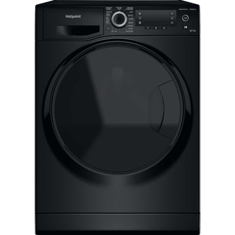 Hotpoint NDD86448BDAUK 8kg/6kg Washer Dryer ActiveCare – Black