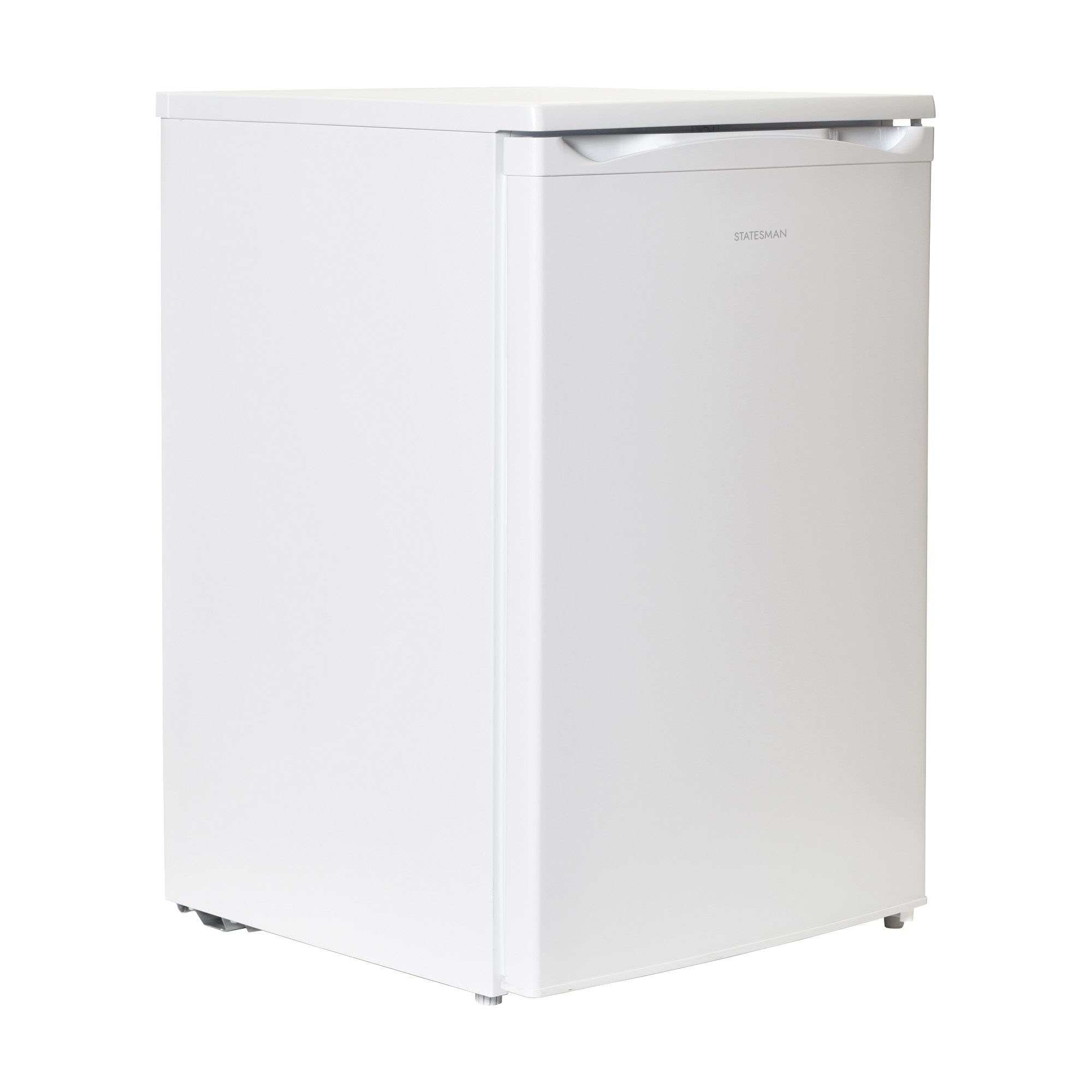 Statesman U355W Under Counter Freezer 86L - Black / White / Silver - Image 3
