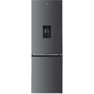 TCL RP293BXE1UK 291L Total No Frost Fridge Freezer with Water Dispenser - Black Inox