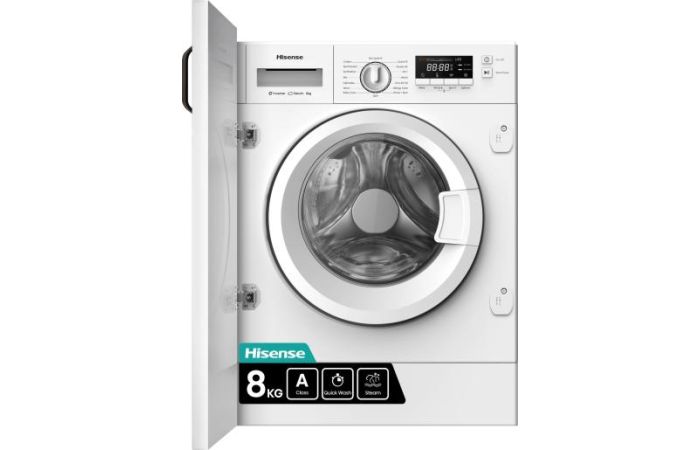 Hisense WF3M841BWI Integrated 8Kg 1400Spin Washing Machine