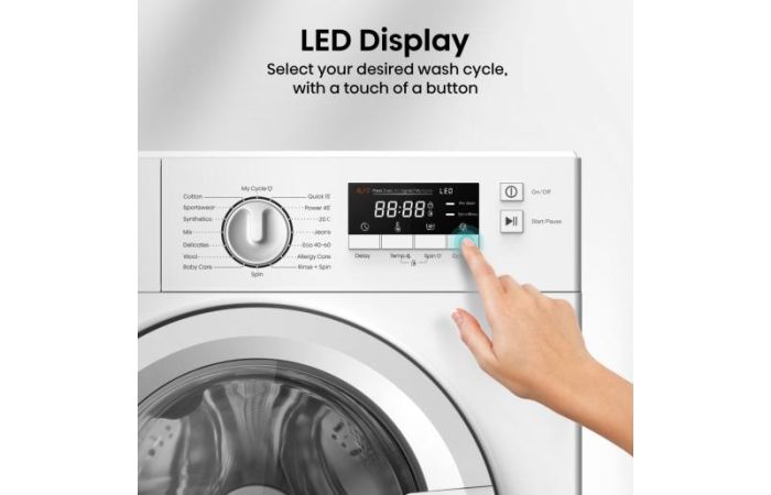 Hisense WF3M841BWI Integrated 8Kg 1400Spin Washing Machine - Image 3