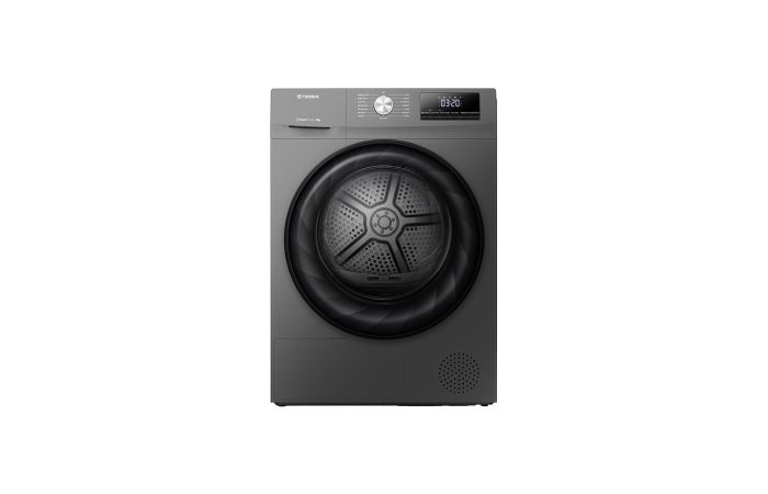 Teknix TKHP8HW 8kg Heat Pump Tumble Dryer – Titanium