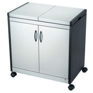 Teknix TK2HOSTIX Commercial Warming Trolley – Hot Cupboard & Plate Warmer - stainless steel