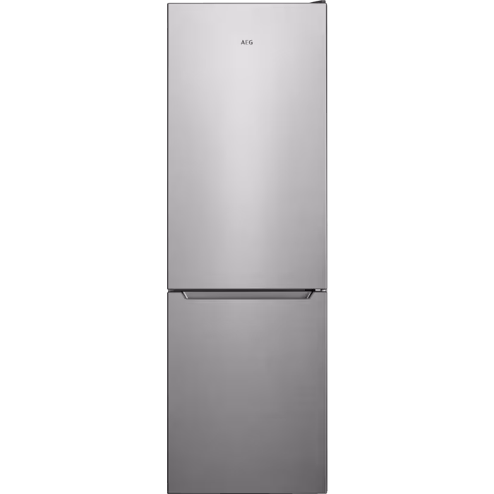 AEG 5000 Series ORC5S331EX 186cm 70/30 Fridge Freezer - Silver - E Rated